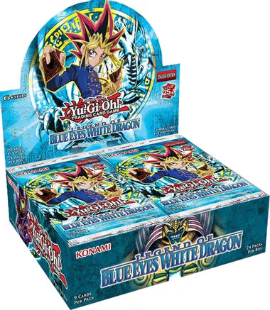 Legend of Blue Eyes White Dragon Booster Box Case (25th Anniversary Edition) (Sealed Case)