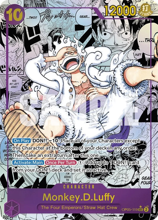 Monkey.D.Luffy (119) (Alternate Art) (Manga) - Awakening of the New Era (OP05)