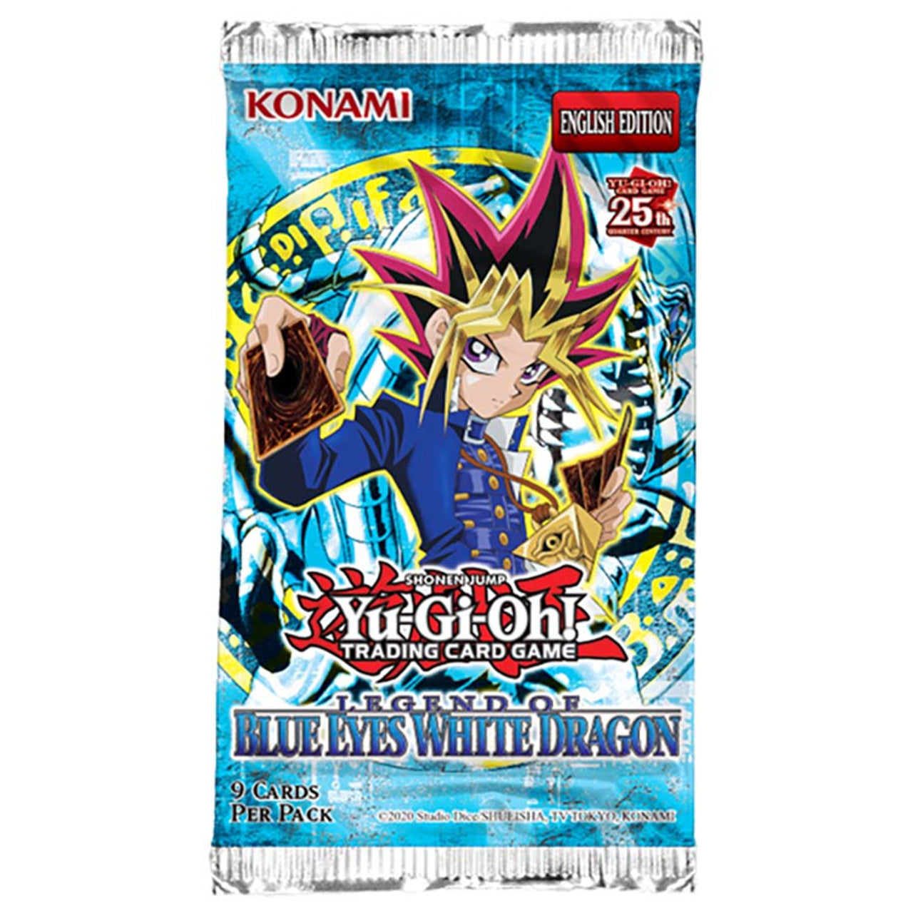 Legend of Blue Eyes White Dragon Booster Box Case (25th Anniversary Edition) (Sealed Case)